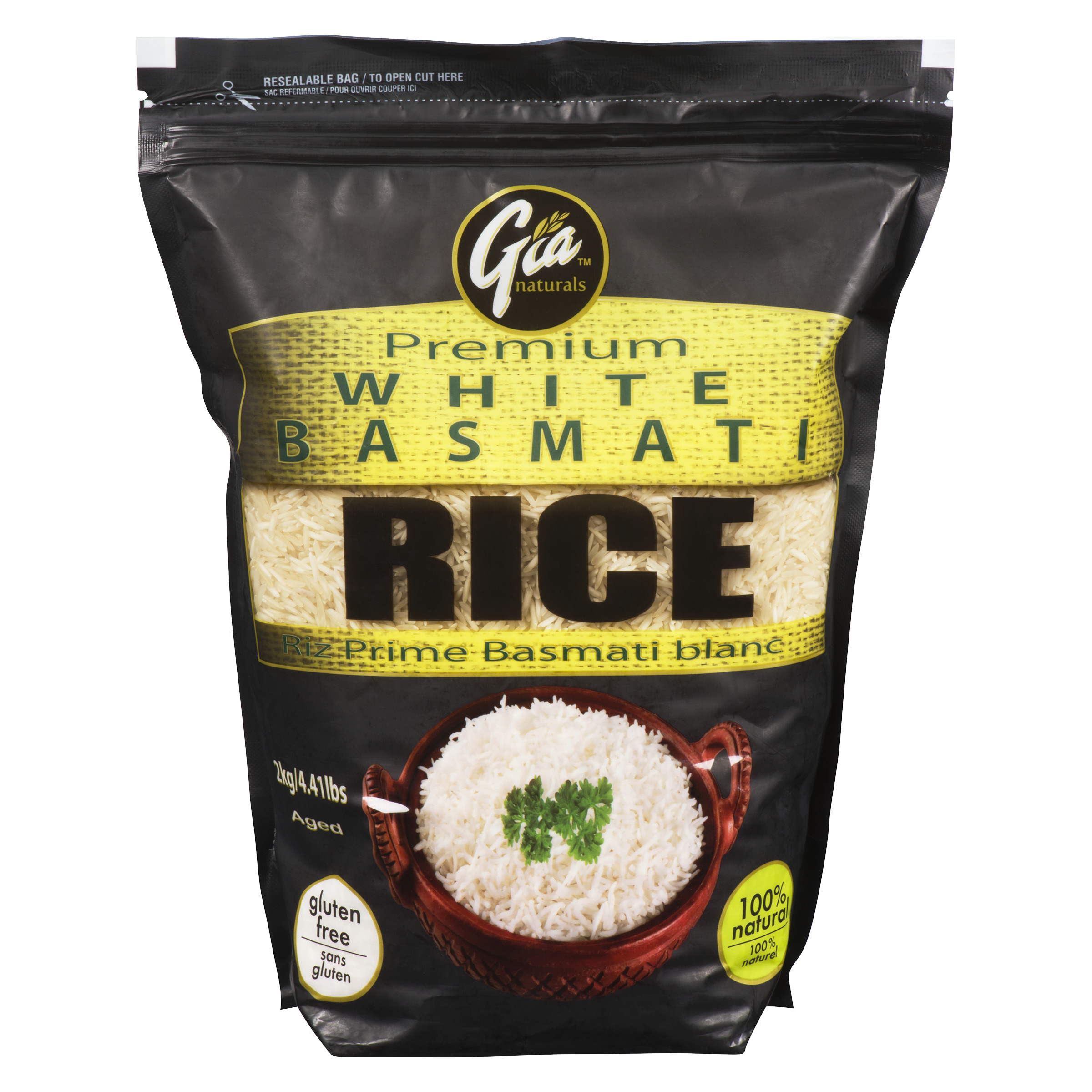 Gia Natural Premium White Basmati Rice