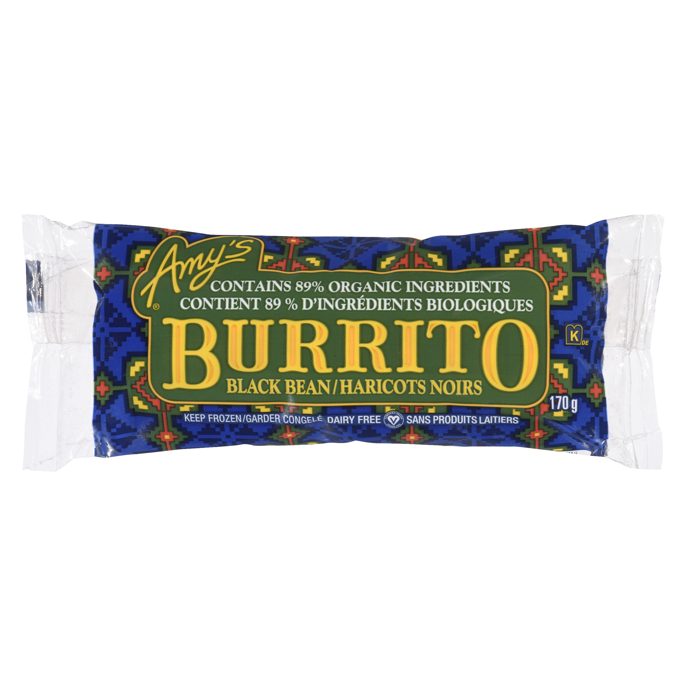 Amy's Kitchen Burrito Black Bean Vegetable