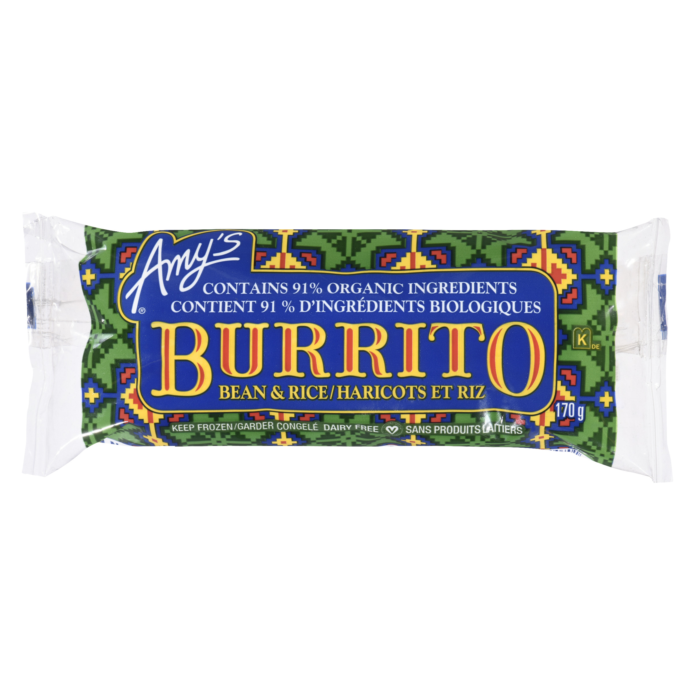 Amy's Kitchen Burrito Bean & Rice