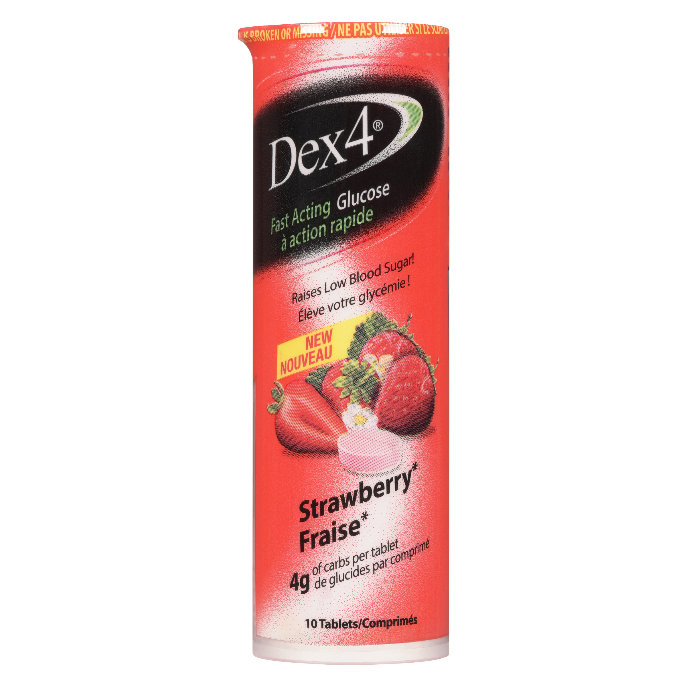 Buy DEX4 Glucose Tablets Strawberry 10 EA | FreshCo