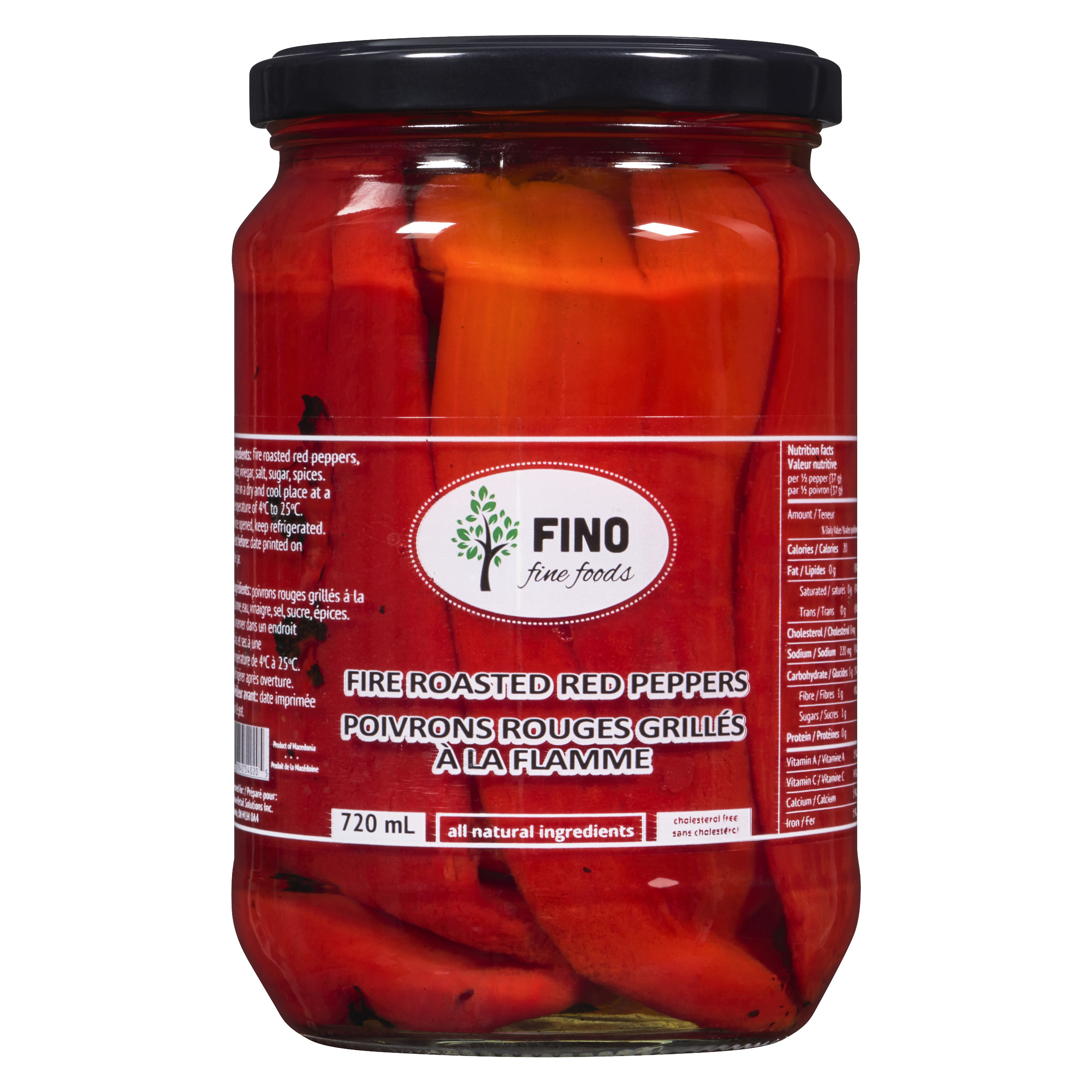 Fino Fine Foods Red Fire Roasted Peppers