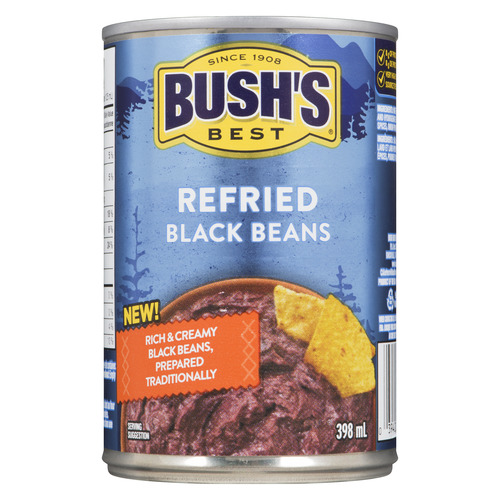 Bush Refried Black Beans