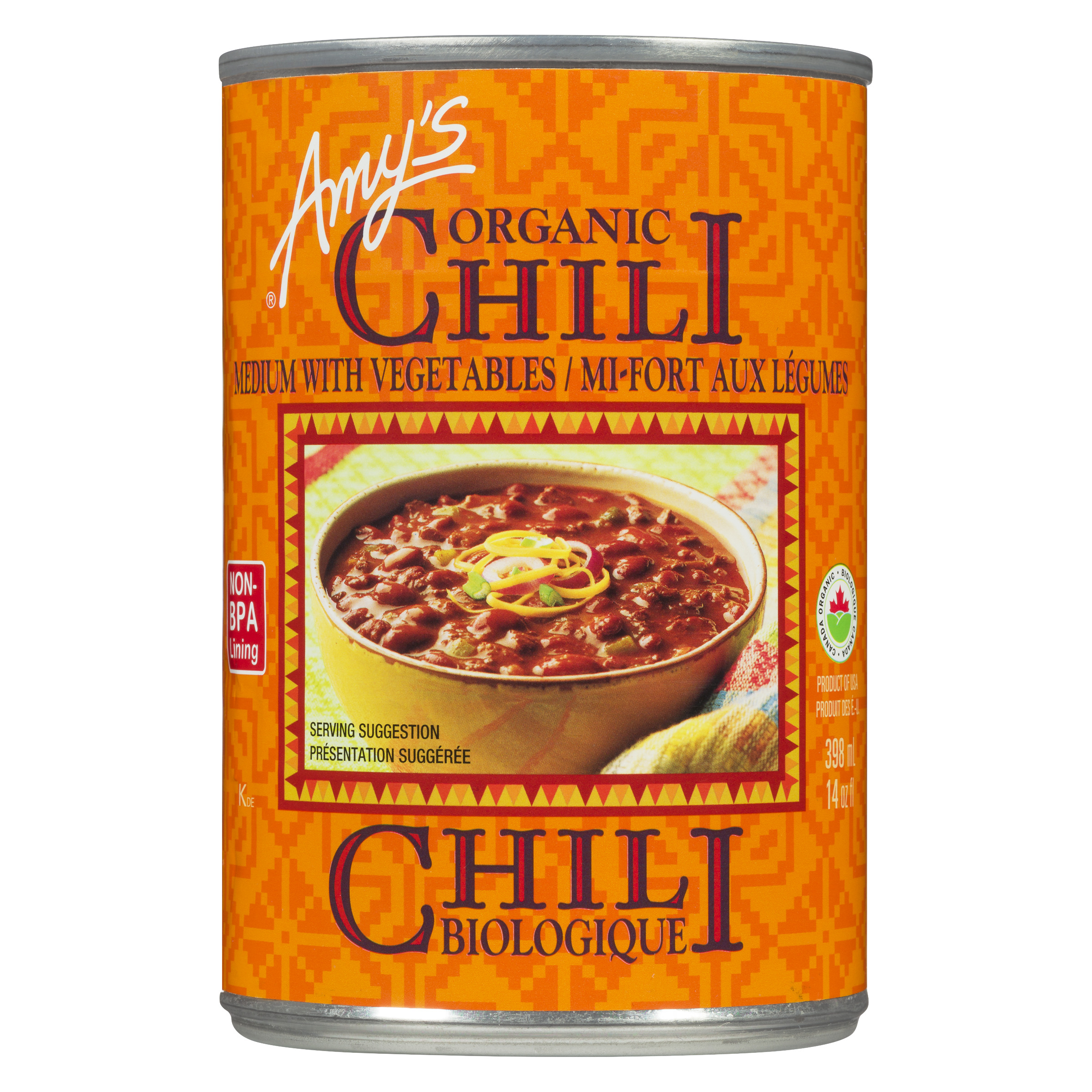Buy Amy's Kitchen Organic Chili Medium With Vegetables 398 ml | Safeway ...