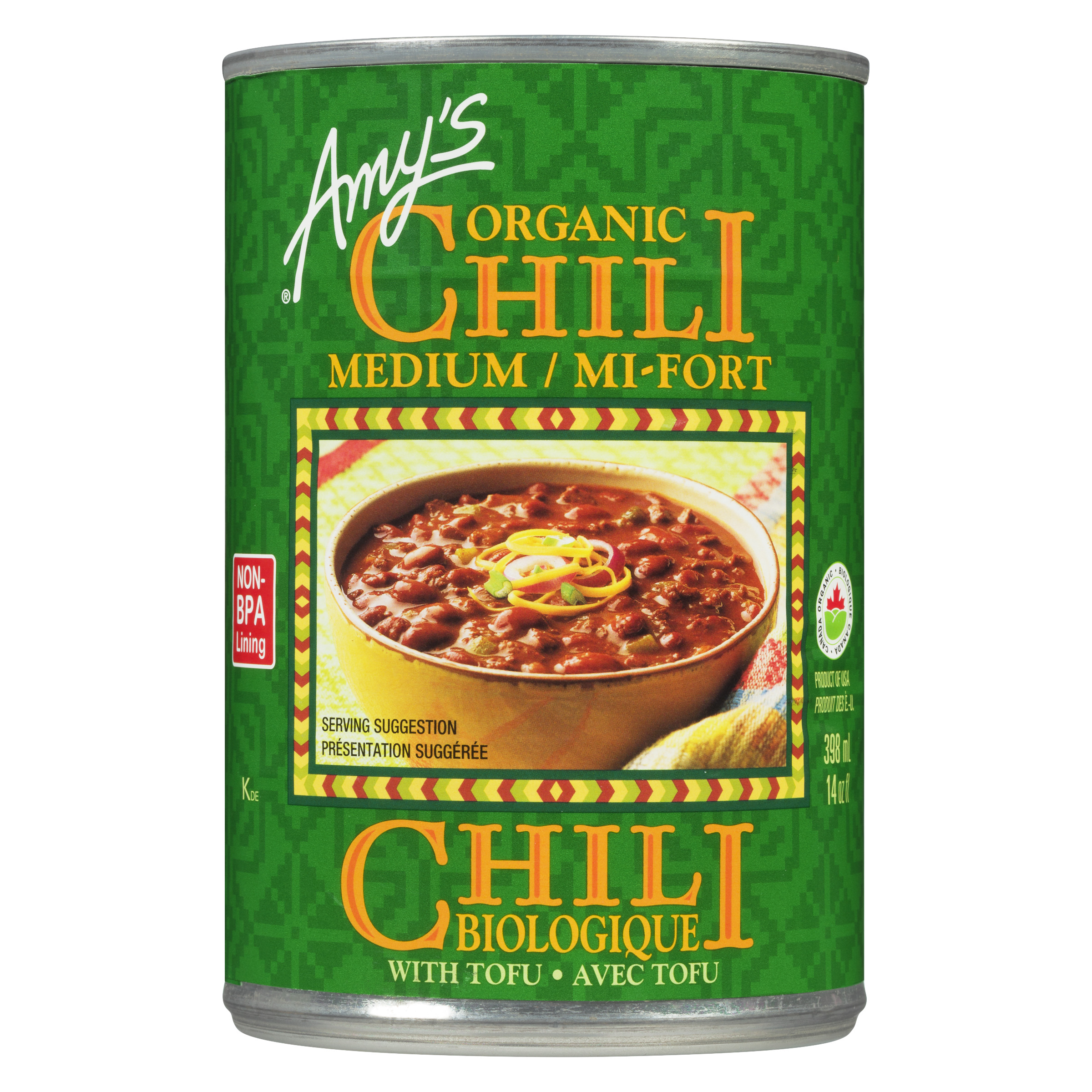 Amy's Kitchen Organic Chili With Tofu Spicy
