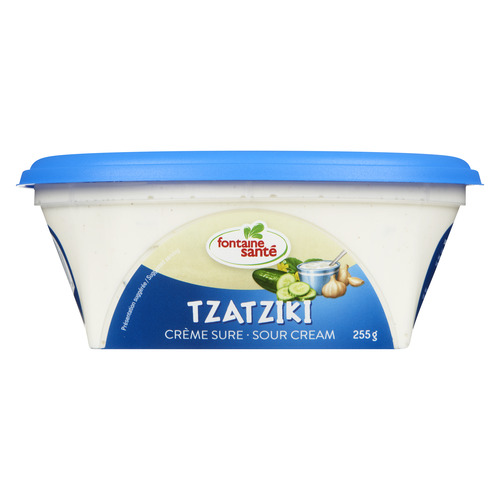 Buy Fontaine Santé Sour Cream Dip Tzatziki 255 g | IGA