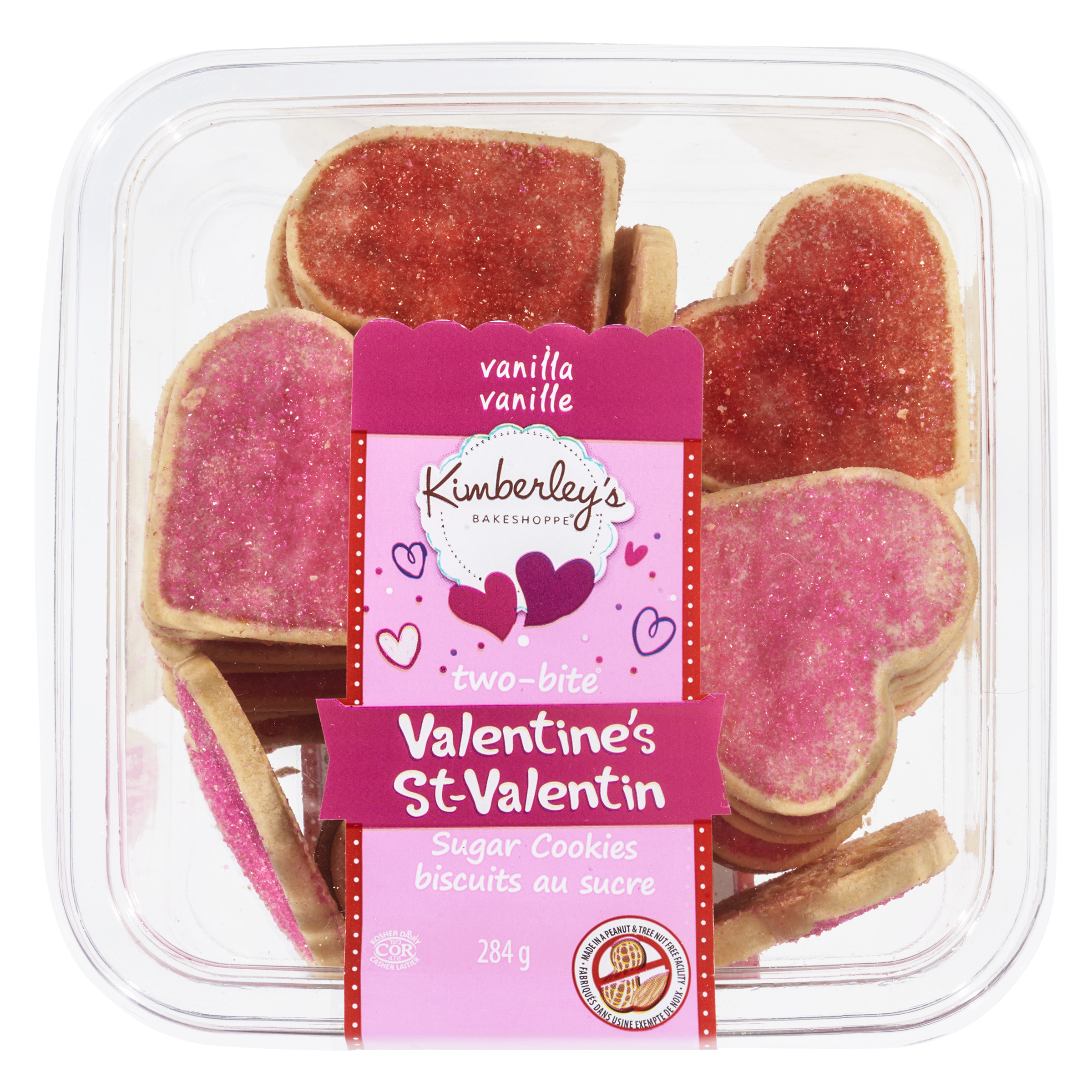 Buy Two-Bite Sugar Cookies Mini Heart 284 g (frozen) | Foodland
