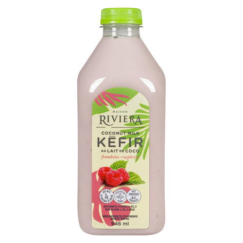 Buy Riviera Probiotic Plant-Based Kefir Raspberry 946 ml | Safeway Canada