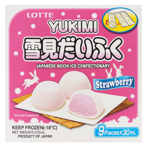 Buy lotte-yukimi-japanese-mochi-ice-cream-strawberry-9-x-30-ml