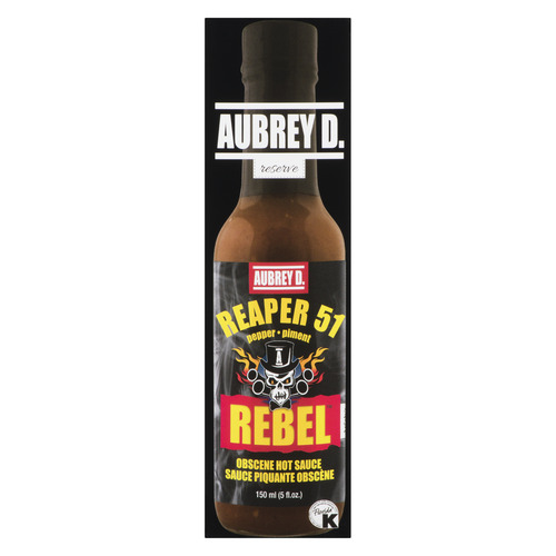 Aubrey D. Rebel Reaper 51 Hot Sauce