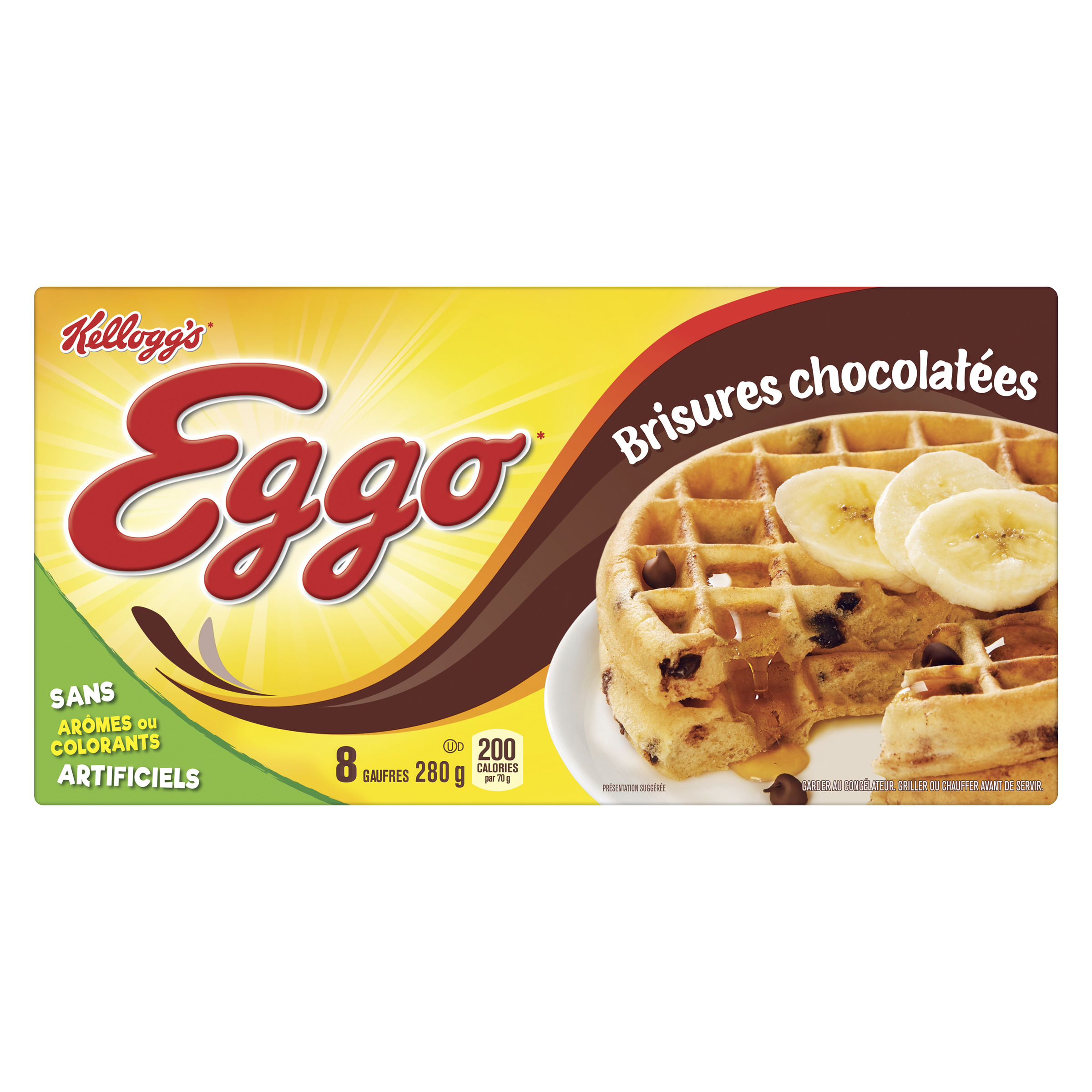 Buy Kellogg's Eggo Frozen Waffles Chocolate Chip 280 g FreshCo