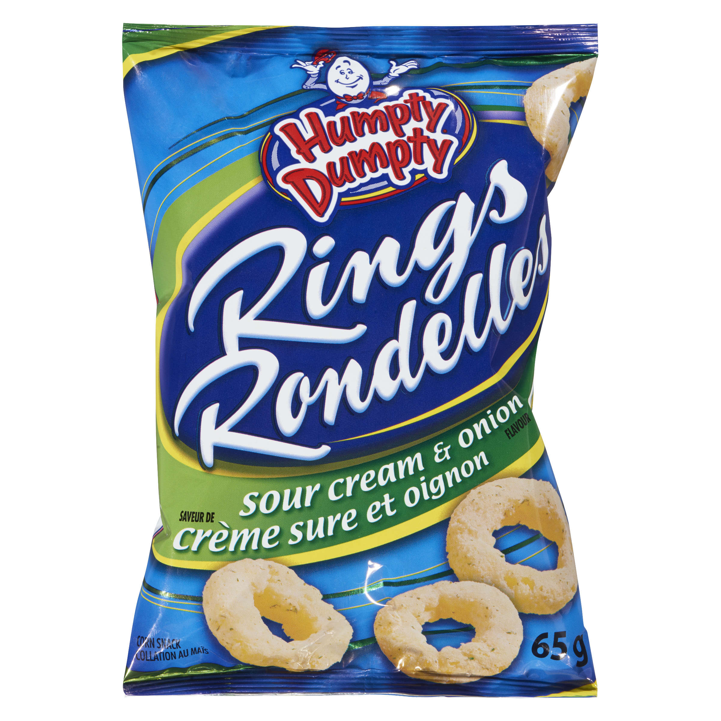 Buy Humpty Dumpty Sour Cream & Onion Rings 65 g | Foodland