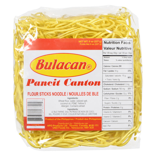Bulacan Pancit Canton Noodle Flour Sticks