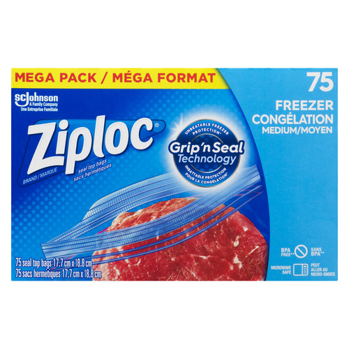Buy Ziploc Freezer Bags Grip 'n Seal Technology Medium Mega Pack