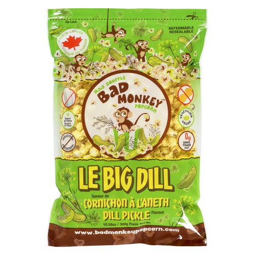 Buy Bad Monkey Popcorn Dill Pickle 300 g | Sobeys Inc.