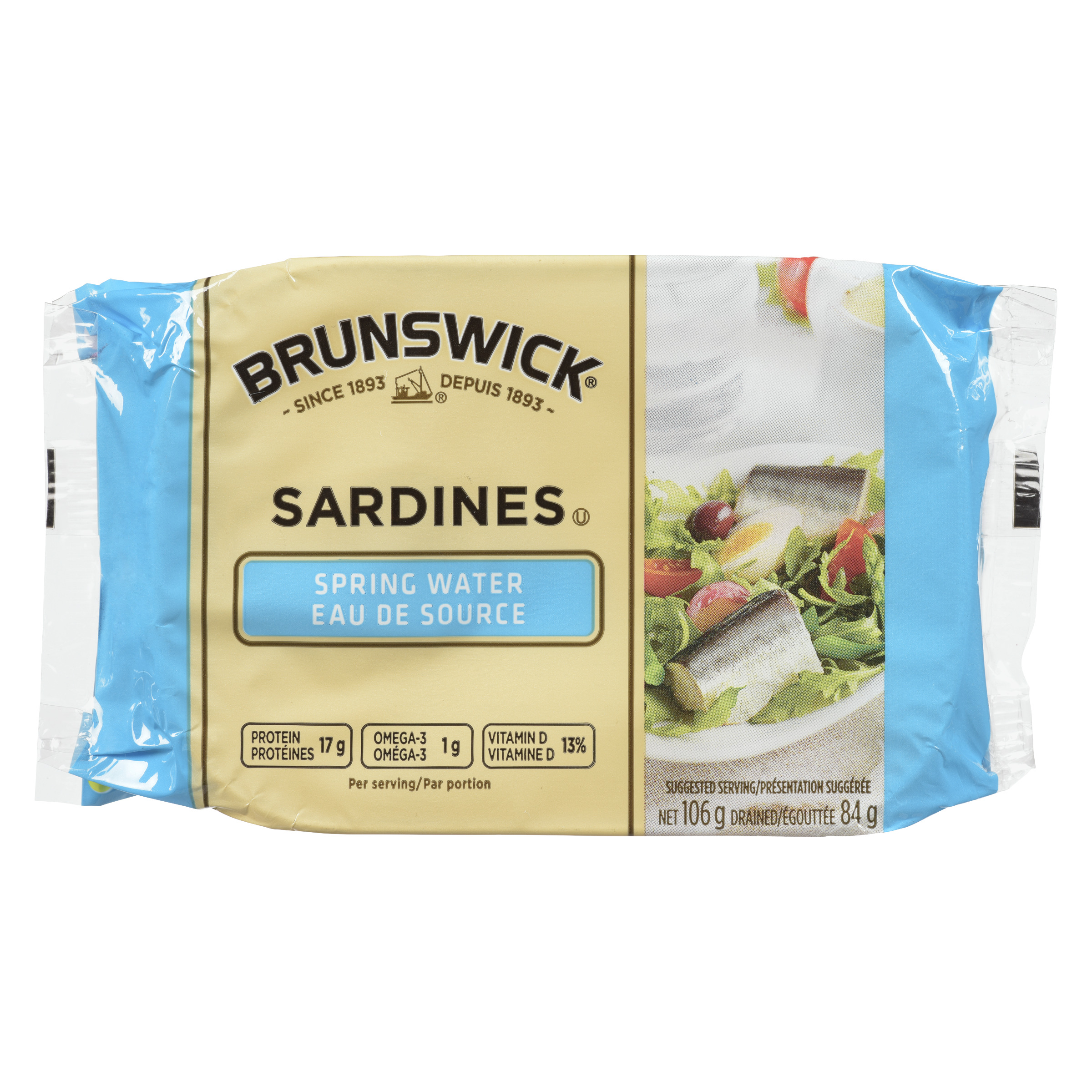 Brunswick Sardines in Spring Water