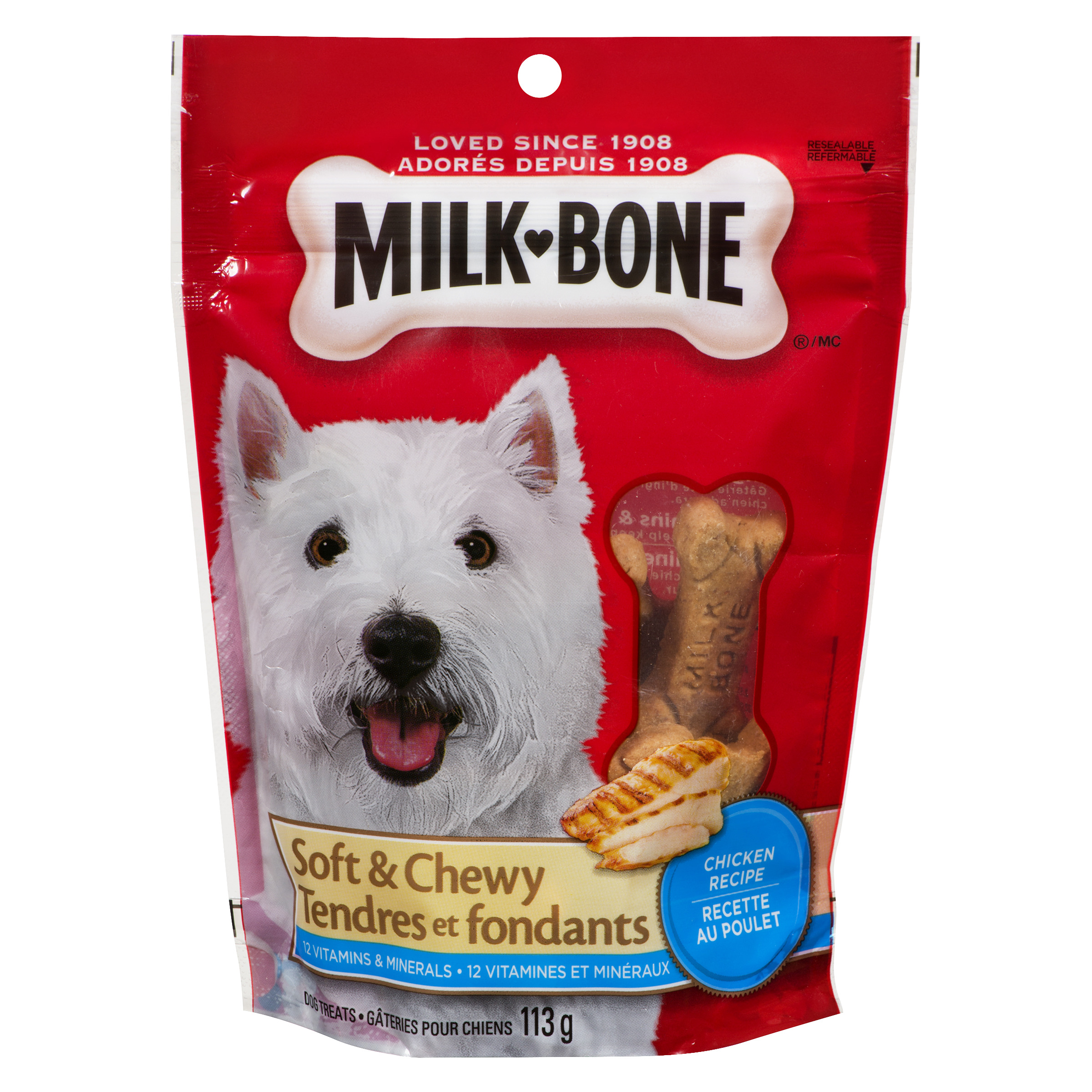 Buy Milk-Bone Dog Treats Soft Chewy Chicken 113 g Sobeys