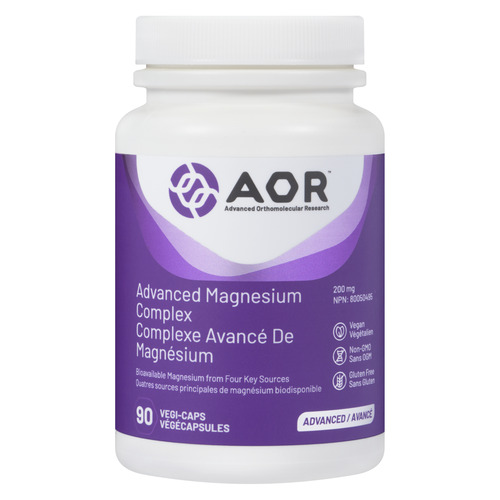 Buy AOR Advanced Magnesium Complex 200 mg Vegi-Caps 90 Count | Sobeys Inc.