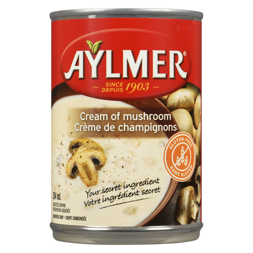 Aylmer Gluten-Free Soup Cream Of Mushroom