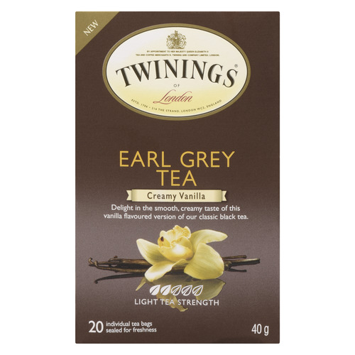 Twinings Earl Grey Tea Creamy Vanilla