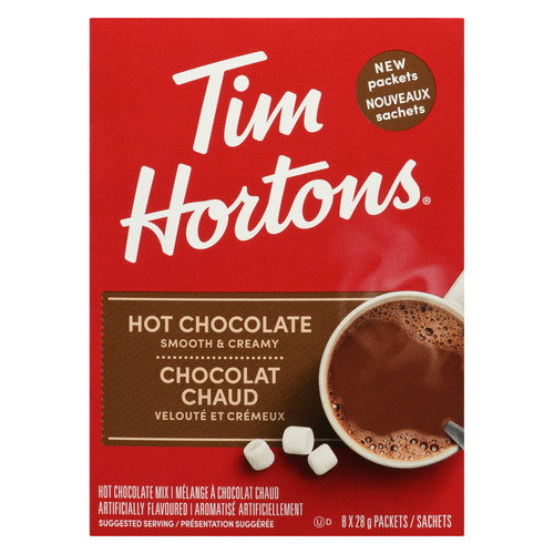 Buy Tim Hortons Hot Chocolate 8 Packets | FreshCo