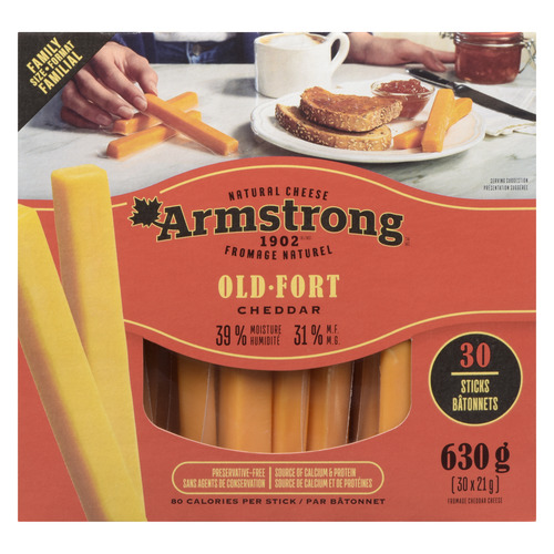 Armstrong Old Yellow Cheddar Cheese Sticks