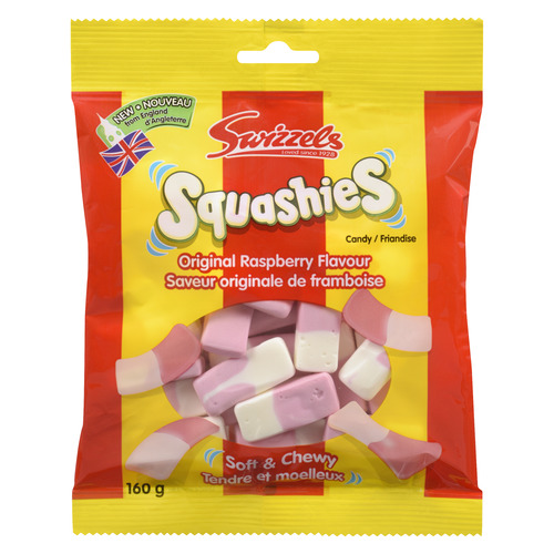 Swizzels Squashies Candy Original Raspberry