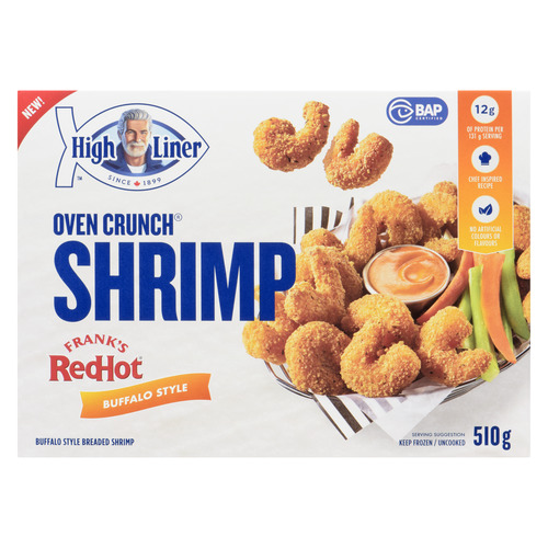 High Liner Frozen Breaded Shrimp Buffalo Style