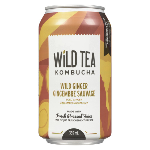 Wild Tea Wild Ginger Kombucha