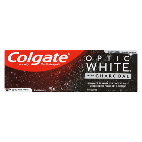 Buy Colgate Optic White Toothpaste Charcoal 90 ml | Sobeys Inc.