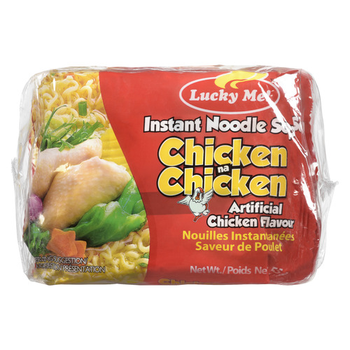 Buy Lucky Me Instant Noodles Soup Artificial Chicken Flavour 6 x