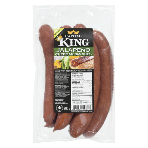 Capital Fine Meats Smokies Cheddar