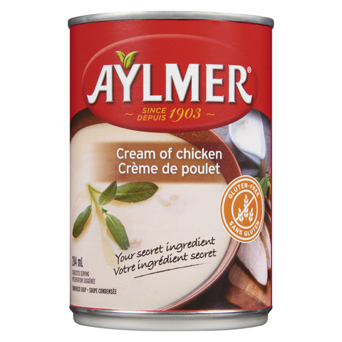 Buy Aylmer Gluten-Free Soup Cream Of Chicken 284 ml | IGA