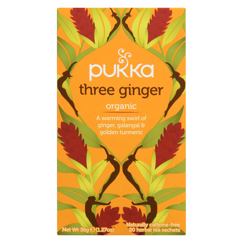 Buy Pukka Organic Herbal Tea Three Ginger 20 Tea Bags | Sobeys Inc.