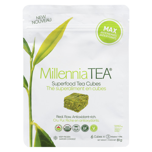 Buy Millennia Frozen Tea Superfood Tea Cubes 81 g | Sobeys Inc.