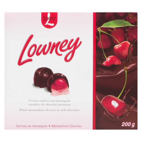 Buy Lowney Chocolate Maraschino Cherries 200 g | IGA