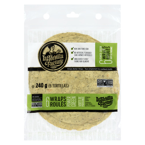 La Tortilla Factory Tortilla Power Green