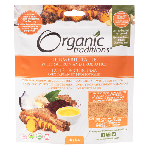 Organic Traditions Dairy-Free Mix Turmeric Latte