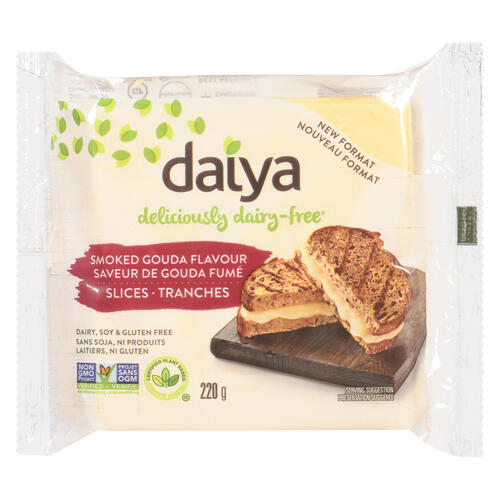 Daiya Dairy-Free Sliced Cheese Smoked Gouda Flavour