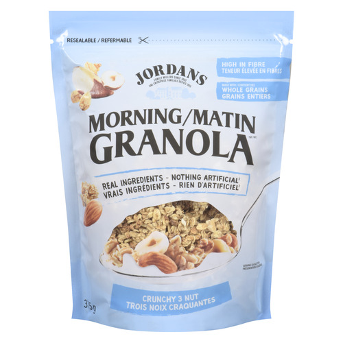 Buy Jordans Morning Granola Crunchy 3 Nut 375 g | Sobeys Inc.