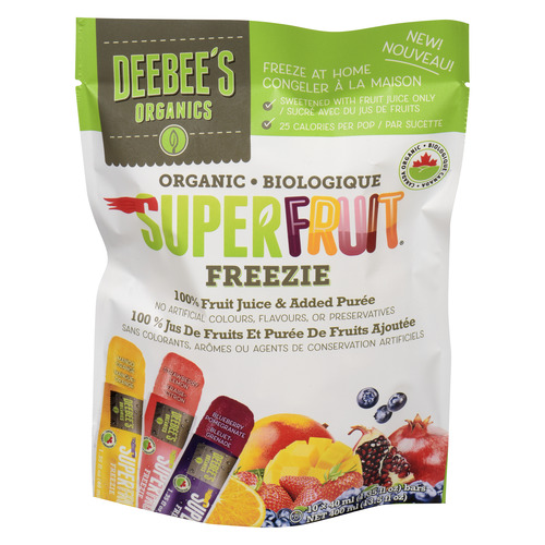 Buy Deebee's Organic Freezies Bar Fruit 400 ml | Thrifty Foods