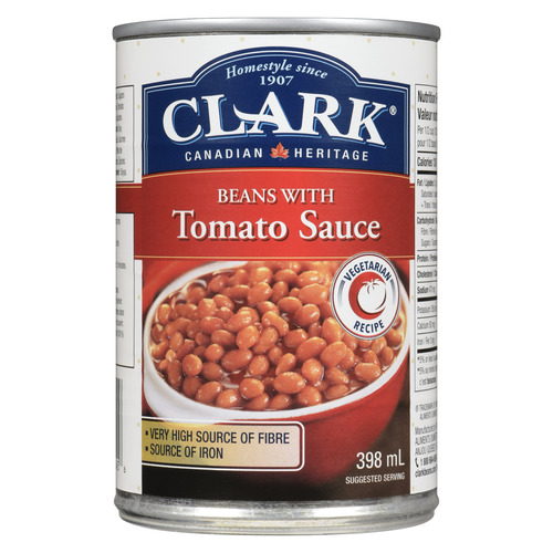 Clark Beans with Pork and Tomato Sauce