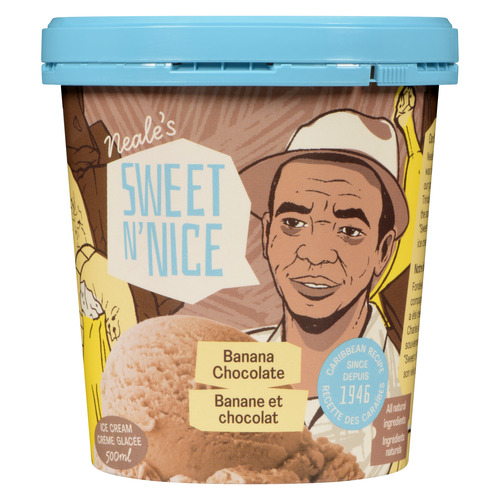 Neale's Sweet N' Nice Ice Cream Banana Chocolate