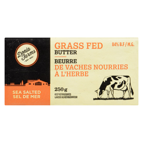 Donia Farms Grass Fed Butter Sea Salted