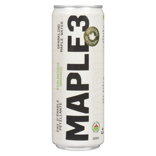 Achetez Maple 3 Eau d'erable petillante biologique 355 ml | IGA