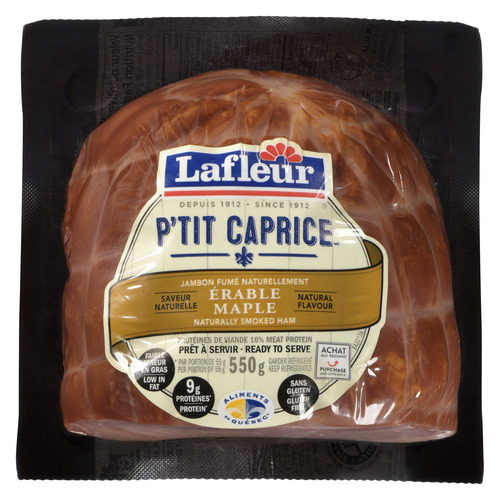 Lafleur P'tit Caprice Maple Ham Smoked 550 g