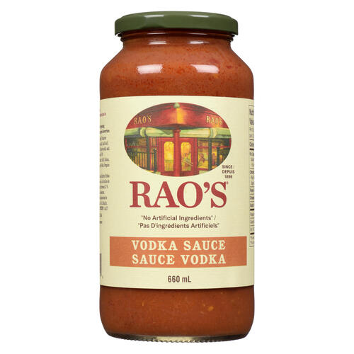 Rao's Sauce Vodka