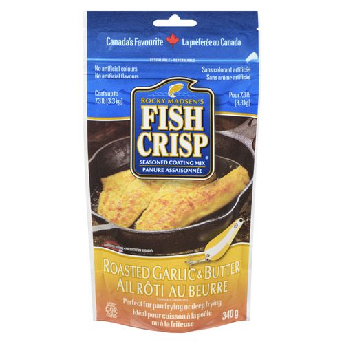 Fish Crisp Coating Mix Garlic Butter Seasoning
