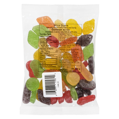 Reddi Snack Wine Gums Candy