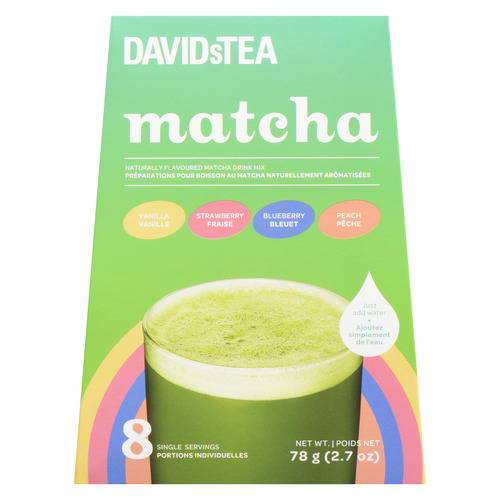 DAVIDsTEA Tea, Naturally Flavoured Matcha Drink Mix