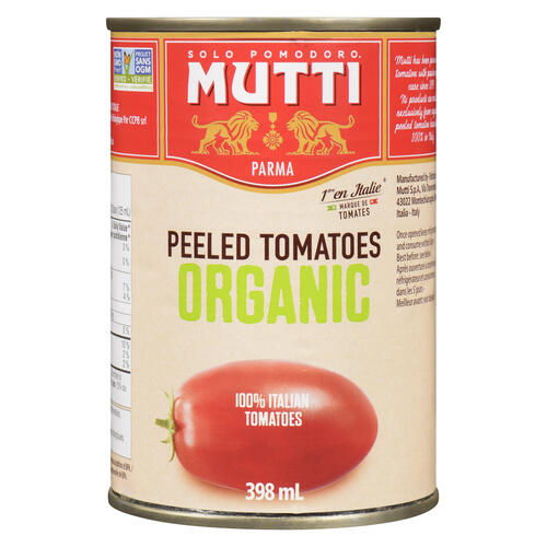 Mutti Organic Peeled Tomatoes